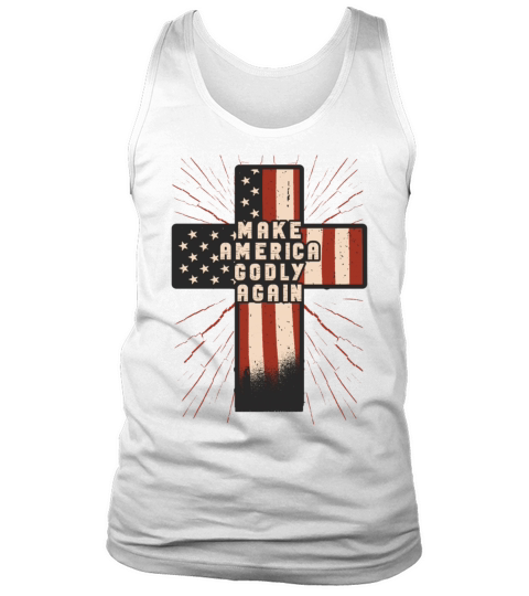 Make America Godly Again Christianity Symbol Tank Top Unisex
