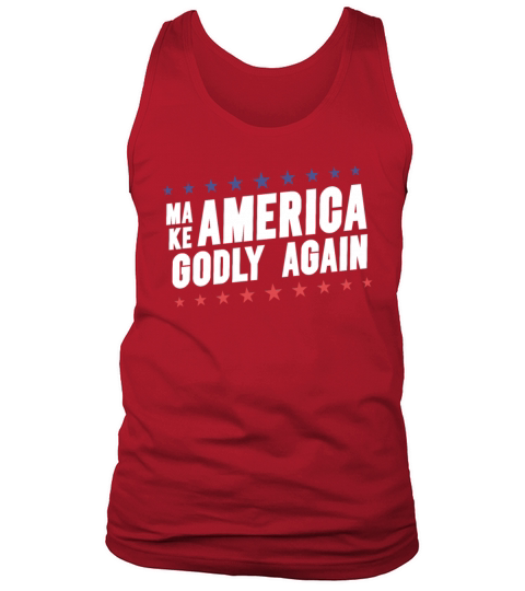 Make America Godly Again Christianity Symbol Tank Top Unisex
