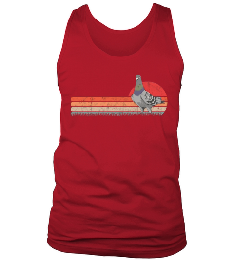 Pigeon Retro Fanciers Vintage Tank Top Unisex
