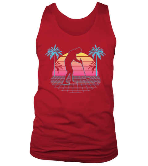 Retro Croquet Tank Top Unisex