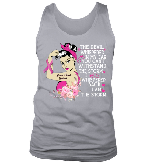 THE DEVIL WHISPERED IN MY EAR YOU CANT WITHSTAND Tank Top Unisex