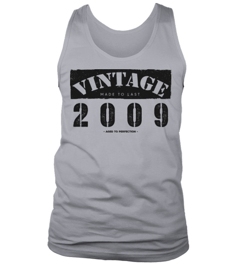 Vintage Classic 2009 14th Birthday - 14 Years Old Tank Top Unisex