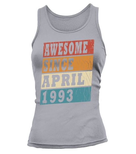April 1993 Vintage Birthday Present Tank top Woman