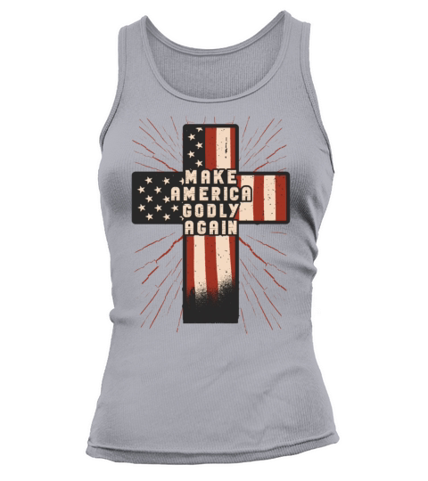 Make America Godly Again Christianity Symbol Tank top Woman
