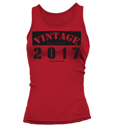 Vintage Classic 2017 6th Birthday - 6 Years Old Tank top Woman