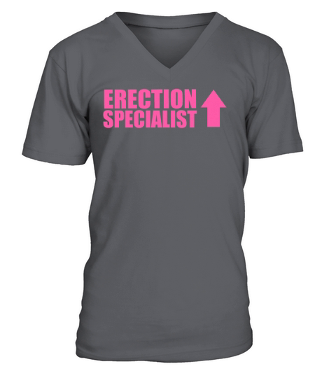Erection specialist V-Neck T-shirt