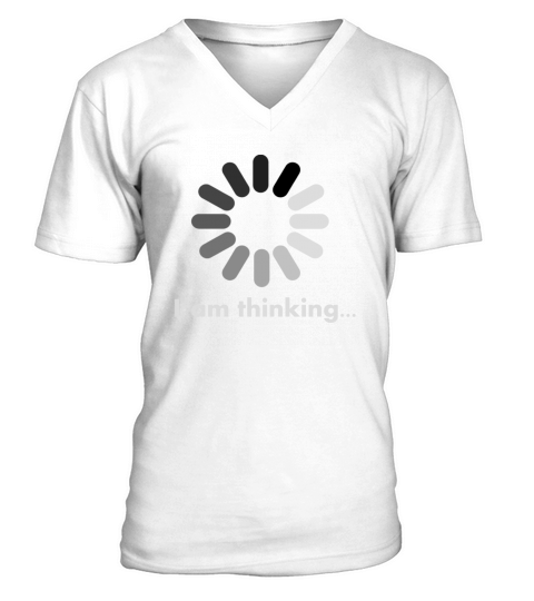i am thinking V-Neck T-shirt