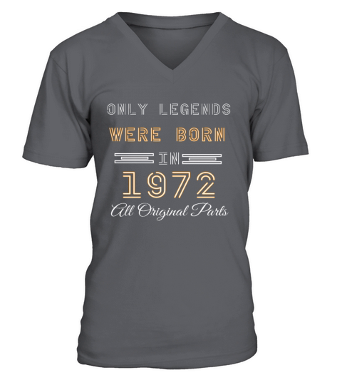 Vintage 1972 original Parts V-Neck T-shirt