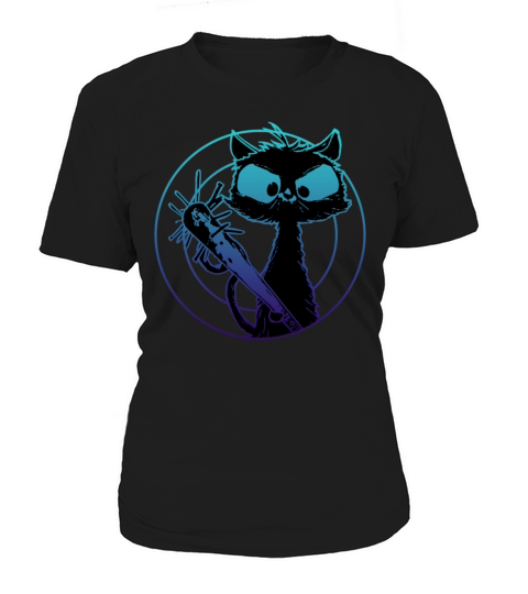 Halloween Retro Cat Vintage Cat Women's T-Shirt