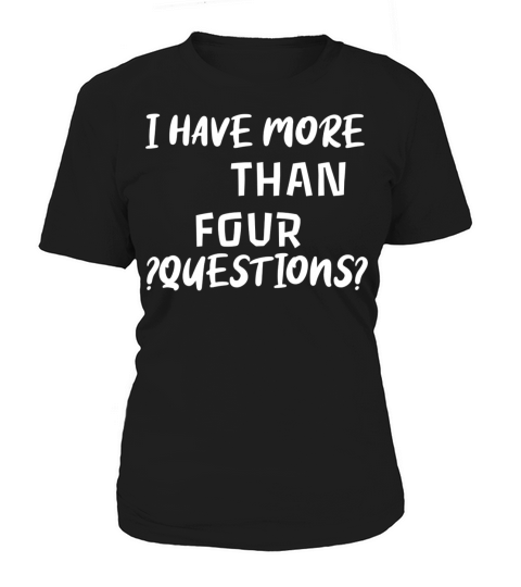 i have more than four questions simple t-shirt Women's T-Shirt