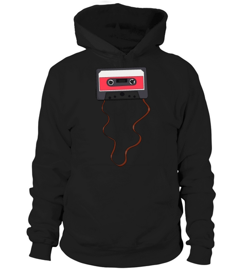 Unwound Cassette Tape Mixtape Retro Vintage Hoodie Unisex