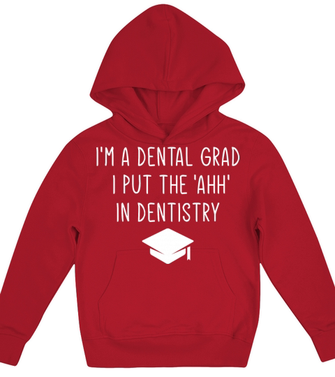 DDS Funny Dentist Dental Student Humor Graduation Kids Hoodie