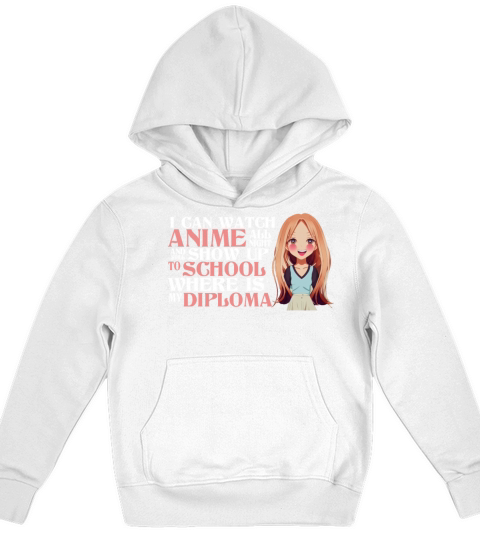 I Can Watch Anime All Night And Still Show Up To S Kids Hoodie