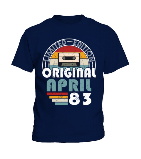 40th birthday april 1983 original 1983 Kids T-Shirt