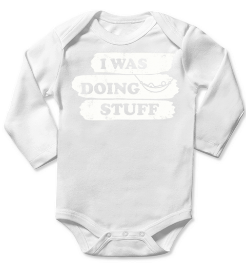 I was doing stuff vintage Long Sleeve Baby One-Piece
