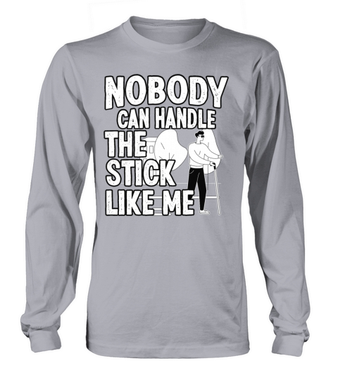 Blindness handle stick like me blindness awareness Long sleeved Unisex