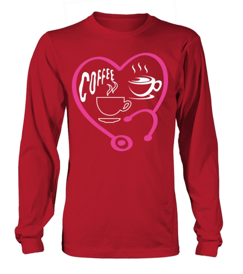 Coffee Scrubs And Rubber Gloves T-shirt classique Long sleeved Unisex