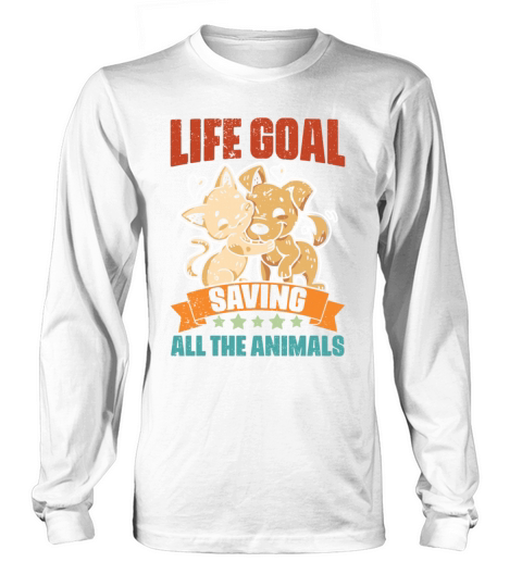 Vintage Veterinarian Life Goal For A Vet Med Long sleeved Unisex