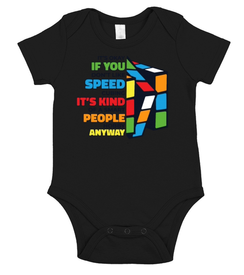 Its Kind Of Smart People Hobby Cubing Cuber Short Sleeve Baby One-Piece