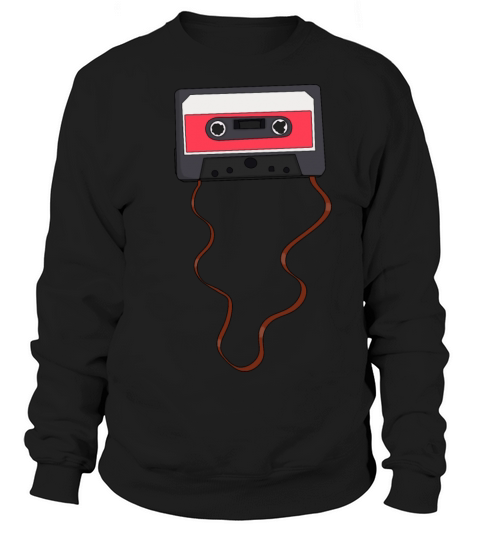 Unwound Cassette Tape Mixtape Retro Vintage Sweatshirt Unisex