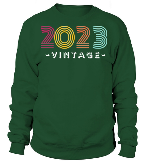 Vintage 2023 Tee for Babies Born in the New Year Sweatshirt Unisex