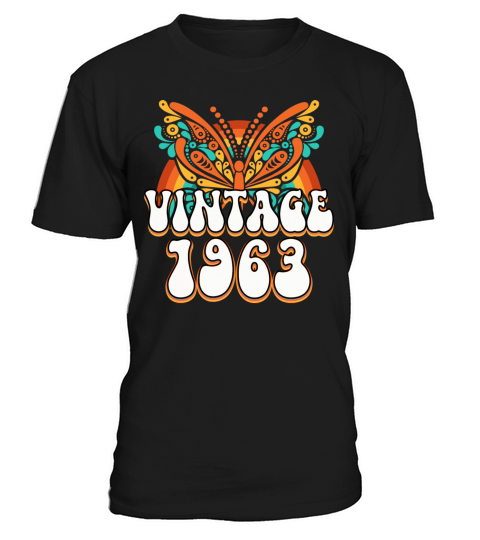 Colorful Retro 60 Years Woman 1963 60th Birthday T-Shirt Unisex