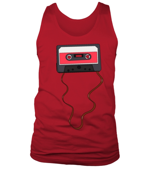 Unwound Cassette Tape Mixtape Retro Vintage Tank Top Unisex
