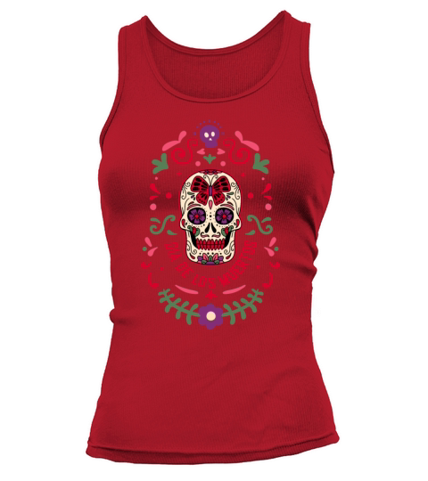 Dia De Los Muertos Day Of Dead Mexican Tank top Woman