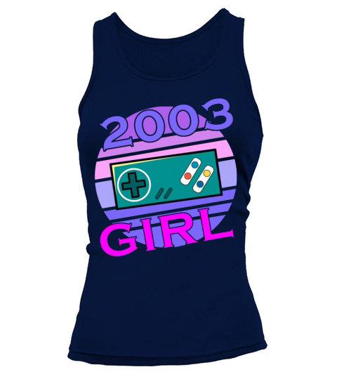 Gamer Girl 20th Birthday April Vintage 2003 Tank top Woman