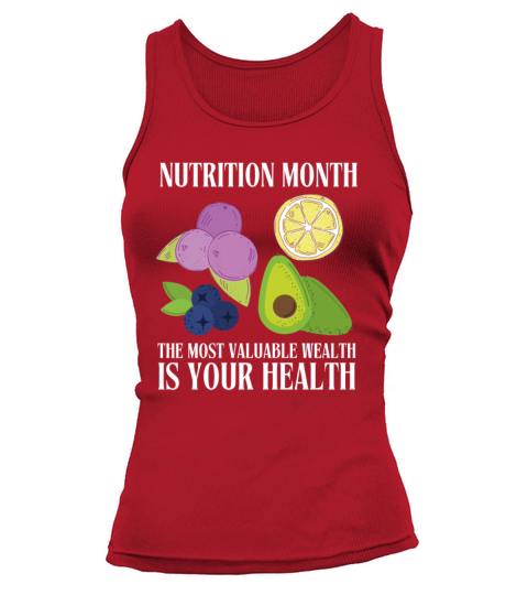 Holistic Nutritionist National Nutrition Month Tank top Woman
