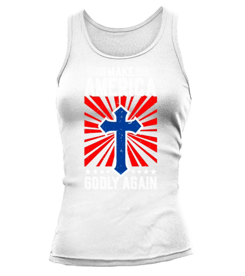 Make America Godly Again Christianity Symbol Tank top Woman