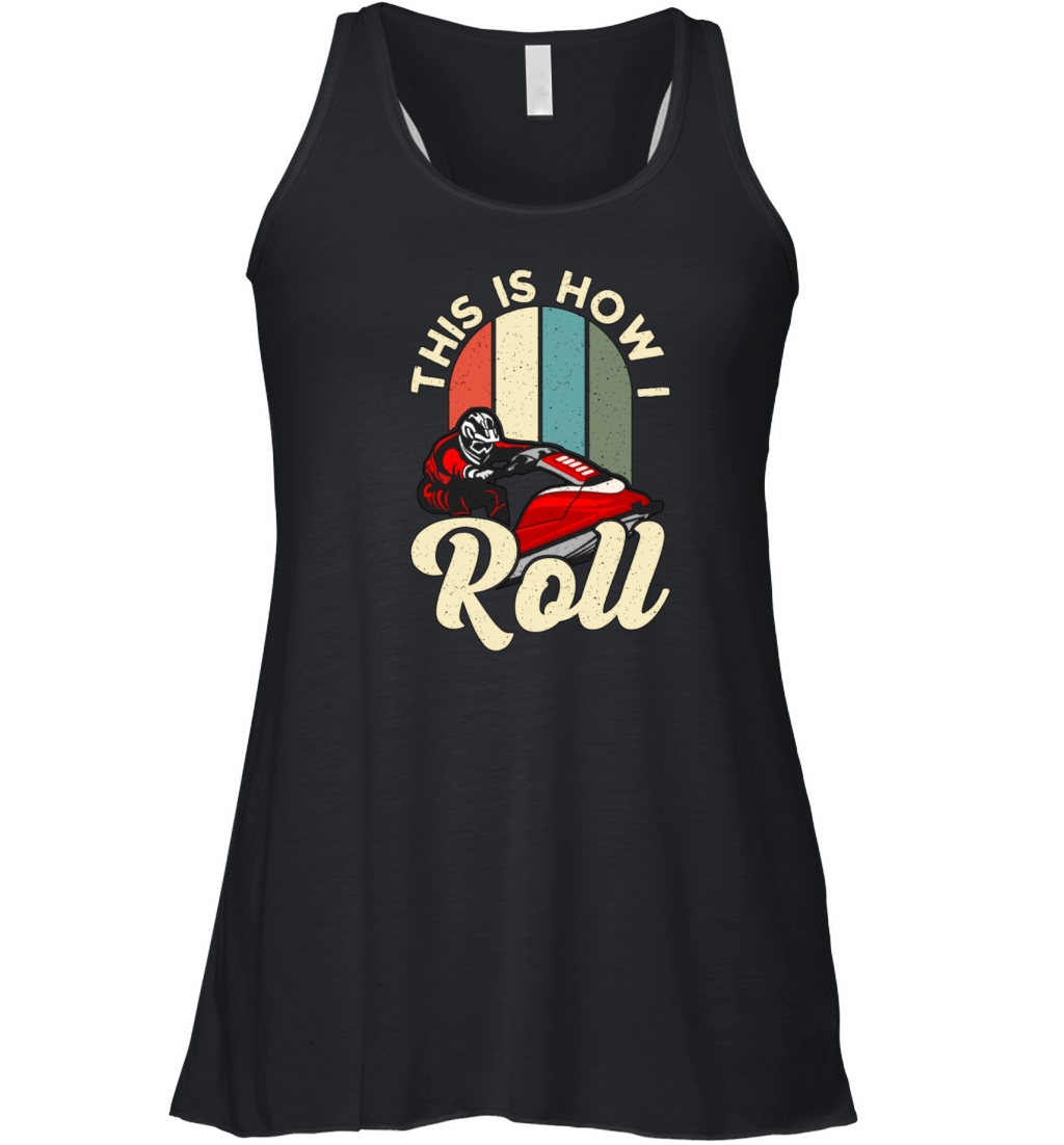 Jet Skiing This Is How I Roll Motor Boat Jet Skier Women's Flowy Tank Top