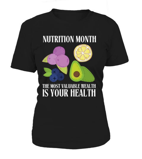Holistic Nutritionist National Nutrition Month Women's T-Shirt