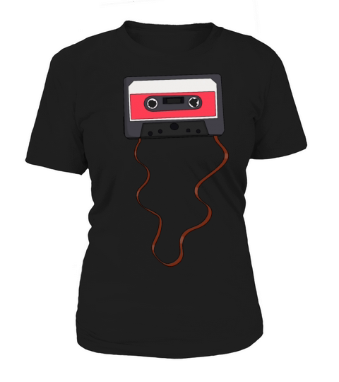 Unwound Cassette Tape Mixtape Retro Vintage Women's T-Shirt