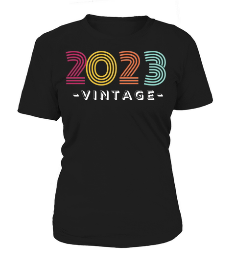 Vintage 2023 Tee for Babies Born in the New Year Women's T-Shirt