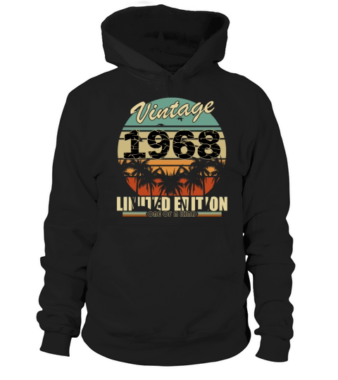 Vintage 1968 Hoodie Unisex