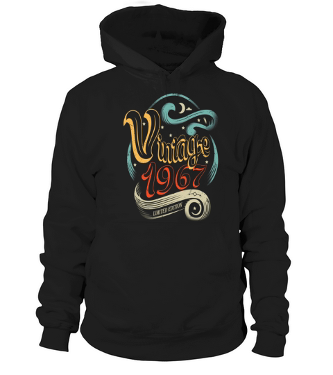 Vintage retro 1967 51st Birthday 51 Years Old 51 Hoodie Unisex