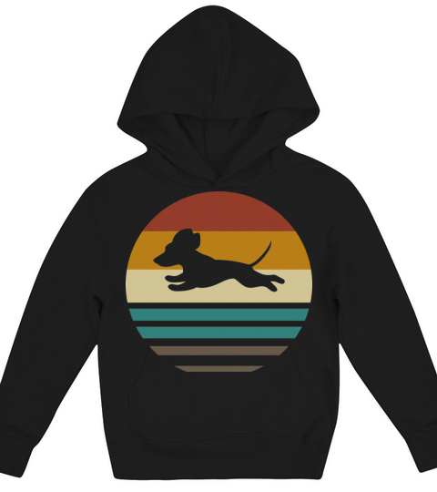 CUTE DOGS VINTAGE Kids Hoodie