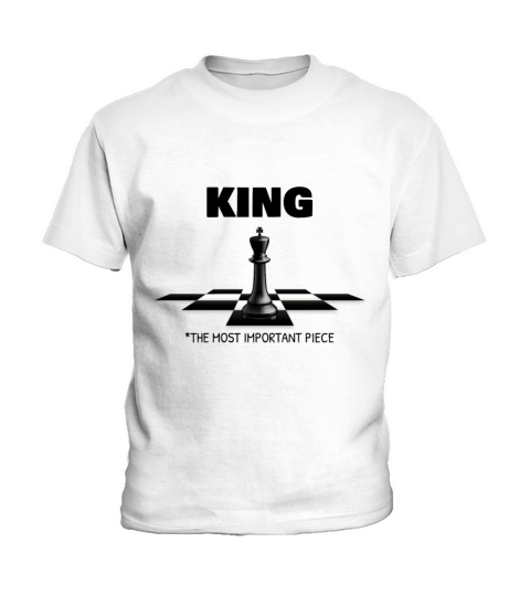 King The Most Important Piece Kids T-Shirt
