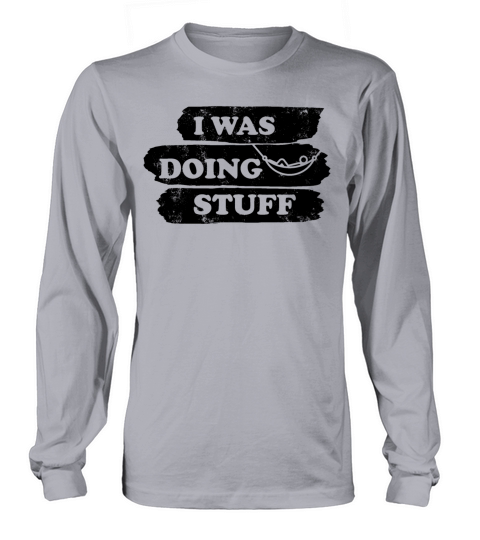 I was doing stuff vintage Long sleeved Unisex