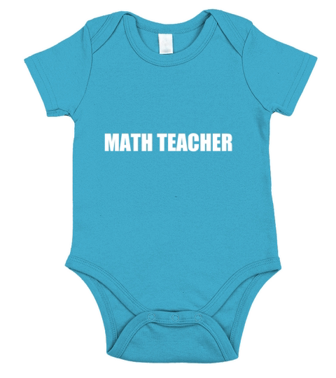 Mathematic Short Sleeve Baby One-Piece