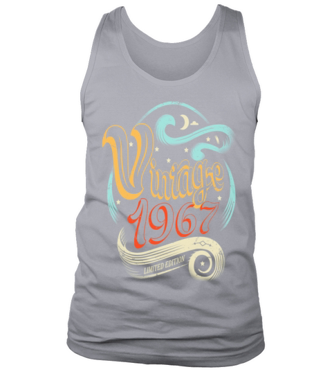 Vintage retro 1967 51st Birthday 51 Years Old 51 Tank Top Unisex