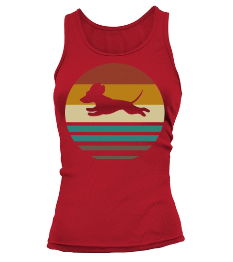 CUTE DOGS VINTAGE Tank top Woman