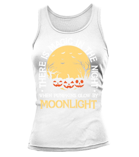 Halloween Pumpkins Ghost Magic Horror Fans Tank top Woman