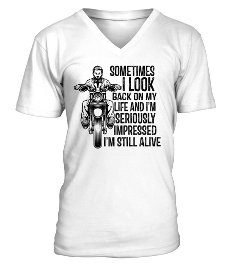Motocross Shirt Vintage Motocross Motorcycle Riders Men Gift V-Neck T-shirt