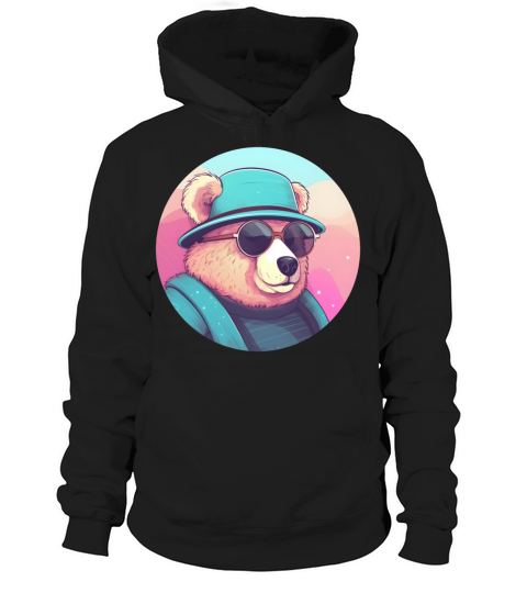 80s 90s Bear Lovers Vintage Hoodie Unisex