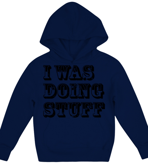 I was doing stuff vintage Kids Hoodie