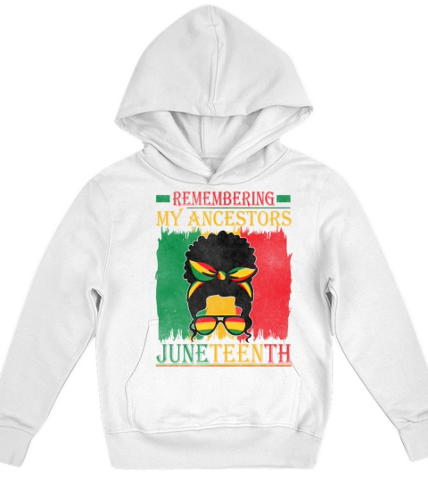 The Same Heart Inside Black History Juneteenth Kids Hoodie