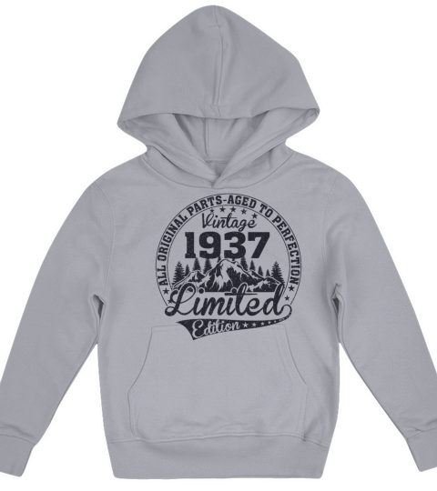 VINTAGE 1937 Kids Hoodie