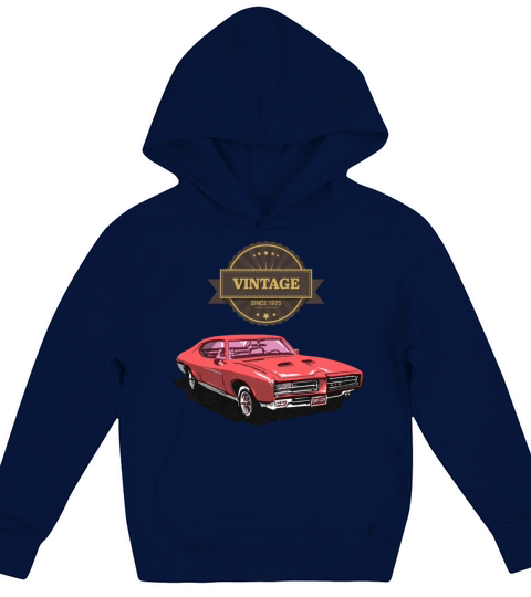 Vintage car Kids Hoodie